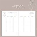 Vertical Planner 2024