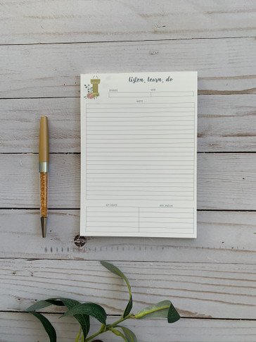 Sunday Notepad - 5" x 7"