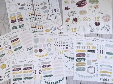 Church Stickers - Full Bundle