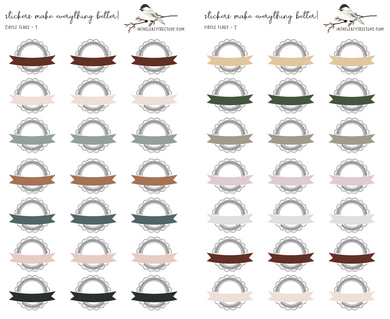 Stickers - Circle Flags