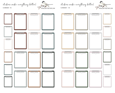 Stickers - Clipboards