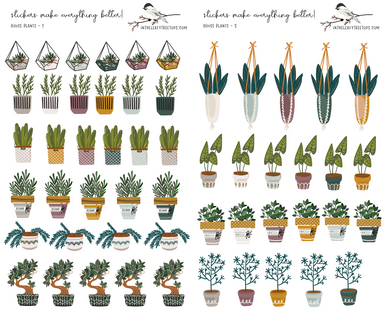 Stickers - House Plants