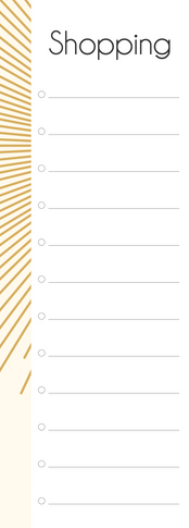 Bookmark - Shopping List