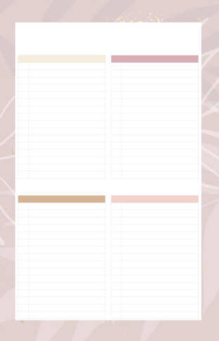 TN Booklets - List Maker