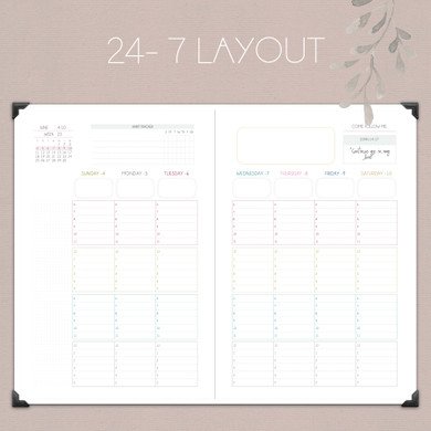 24-7 Planner 2024
