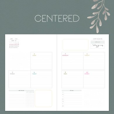 Centered Planner - 2024
