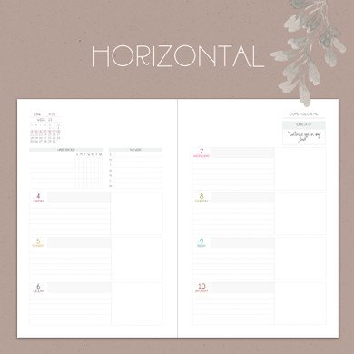 Horizontal Planner - 2024