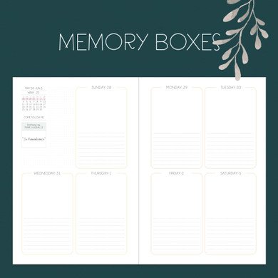 Memory Planner - 2024
