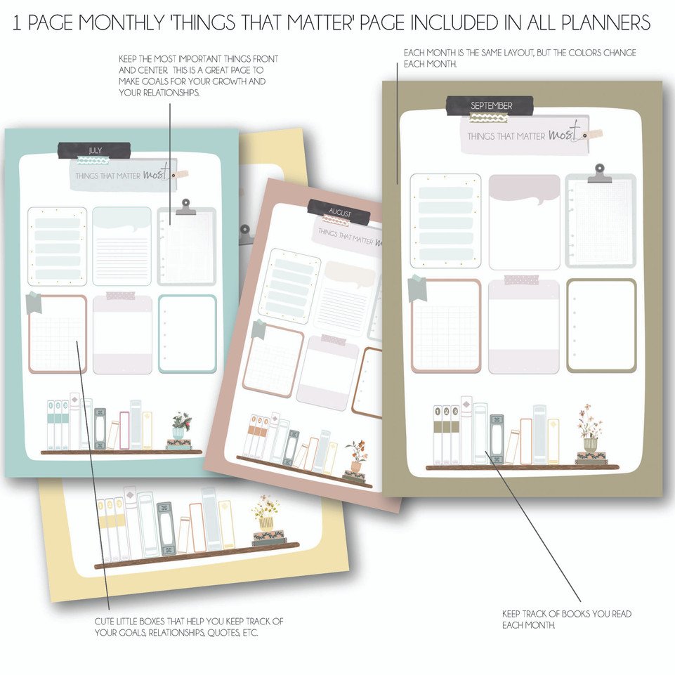 Horizontal Planner - 2024